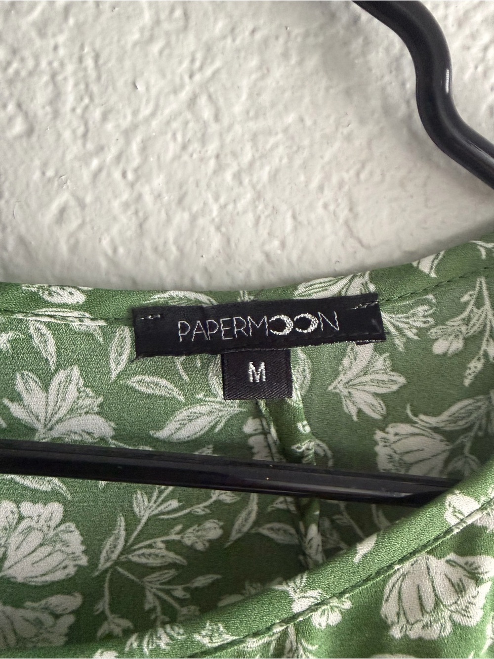 Papermoon Green Floral Boatneck Blouse - Picture 3 of 4
